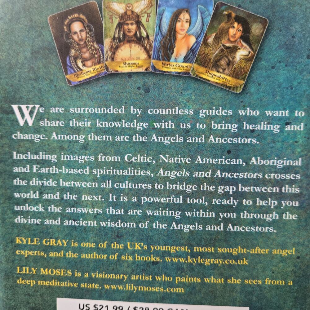 Angels And Ancestors Oracle 55 Card Deck and Guidebook in Box by Kyle Gray - Picture 7 of 14